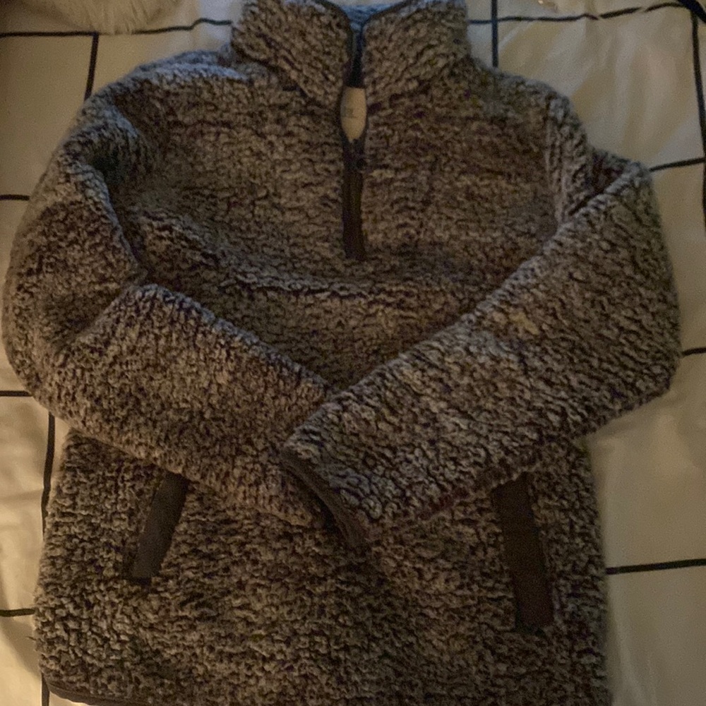 fluffy winter jacket